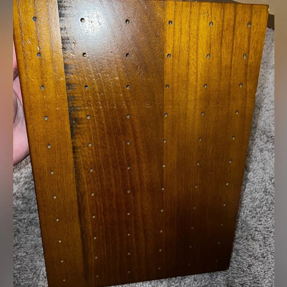 Faux Wooden Food Skewer Holder Board - Picture 4 of 9